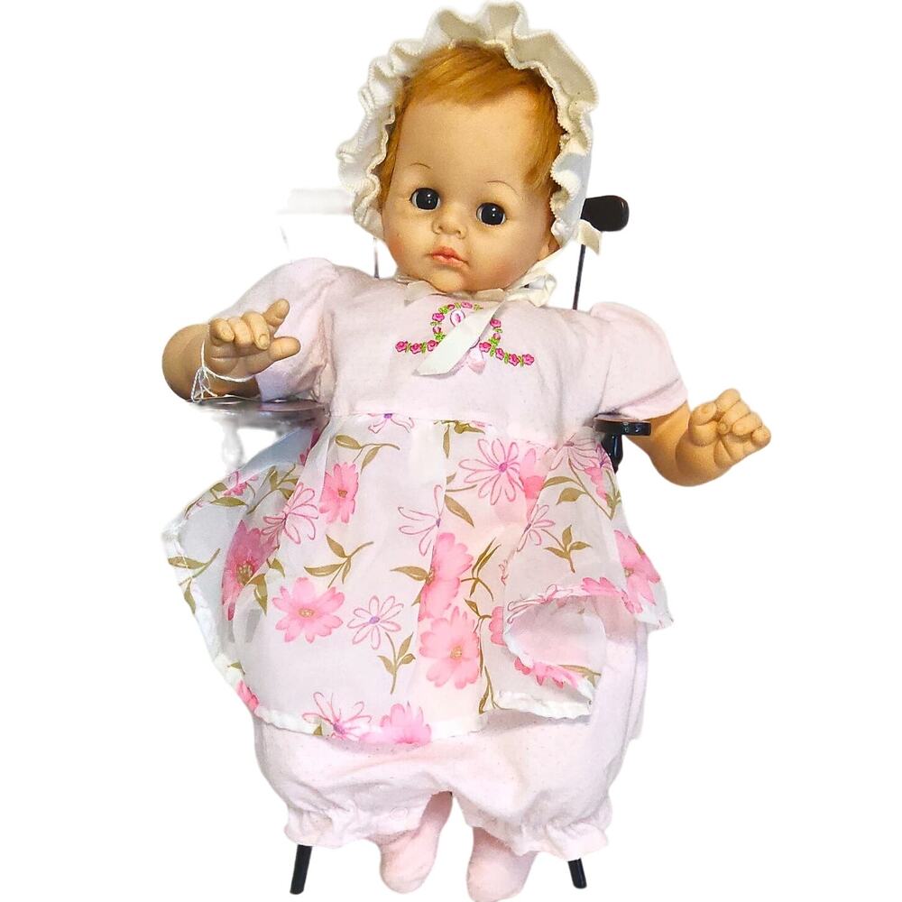 21" 1965 Madame Alexander Cloth Body with Vinyl Head and Limbs Baby Doll